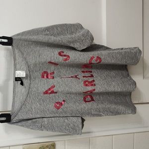 Divided Paris Darling cropped Tee-shirt